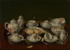 Still Life: Tea Set, about 1781-1783. Creator: Jean-Etienne Liotard.