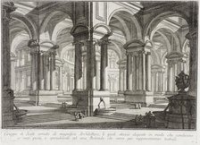Magnificent Architectural Space, c1743. Creator: Giovanni Battista Piranesi.