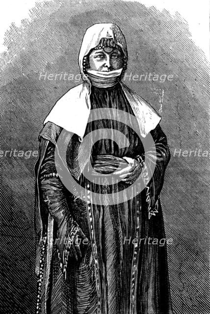 The Nations of Western Asia: Armenian woman in Karabok, 1873. Creator: Unknown.