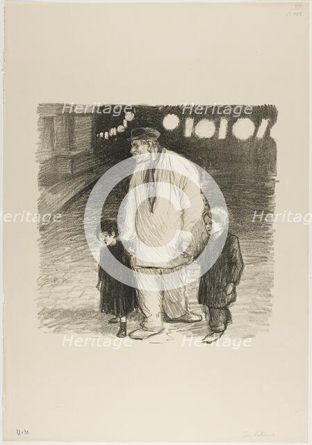 National Holiday, July 1894. Creator: Theophile Alexandre Steinlen.