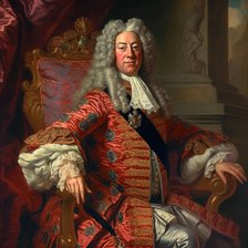 AI IMAGE - Portrait of King George II, 1750s, (2023). Creator: Heritage Images.