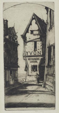 Yvon, 1911. Creator: David Young Cameron.