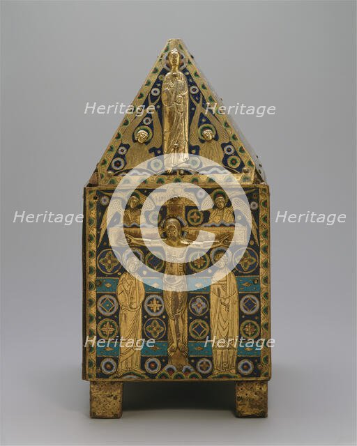 Tabernacle, French, ca. 1200-1210. Creator: Unknown.