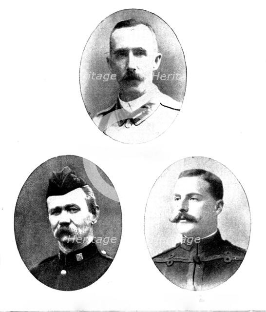 Officers for the Soudan Advance, 1898. Creator: JT Cumming.