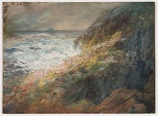 From the Cliffs of Ailse, Ayrshire, between 1860 and 1909. Creator: Robert Hopkin.