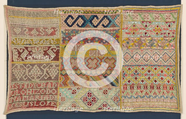 Sampler, México, 1825/75. Creator: Unknown.