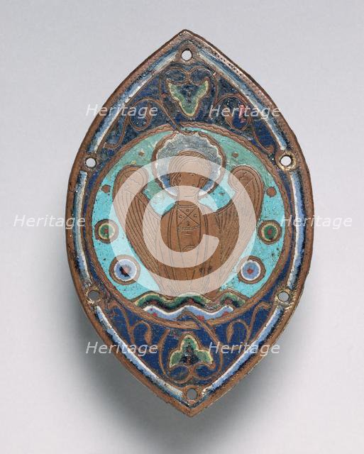 Enamel Plaque from the Altar Frontal of Saint Martin at Orense (Spain) , 1174-1213 (prob before 1188 Creator: Unknown.