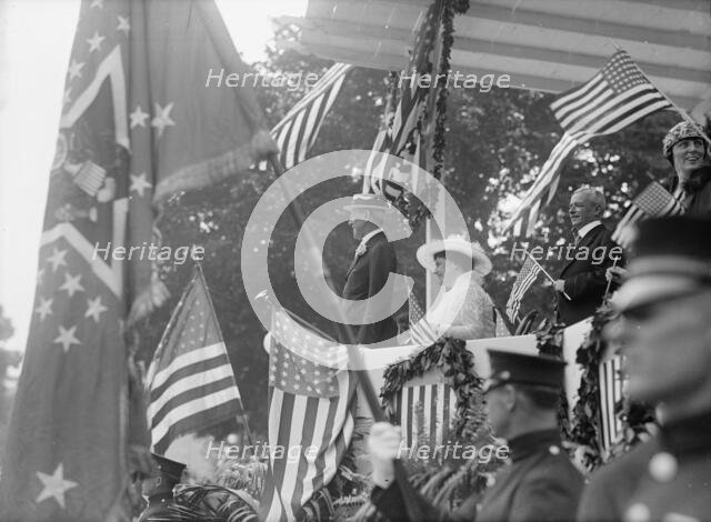 Preparedness Parade - President Wilson, 1916. Creator: Harris & Ewing.