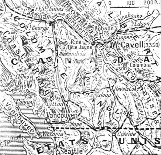 'A la memoire de Miss Edith Cavell; les Montagnes Rocheuses canadiennes et le Mont Cavell', 1916. Creator: Unknown.