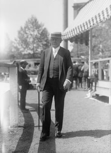 Horse Shows - Judge William H. Moore, 1916. Creator: Harris & Ewing.