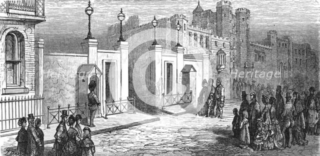 'Marlborough House - Expecting the Prince', 1872.  Creator: Gustave Doré.