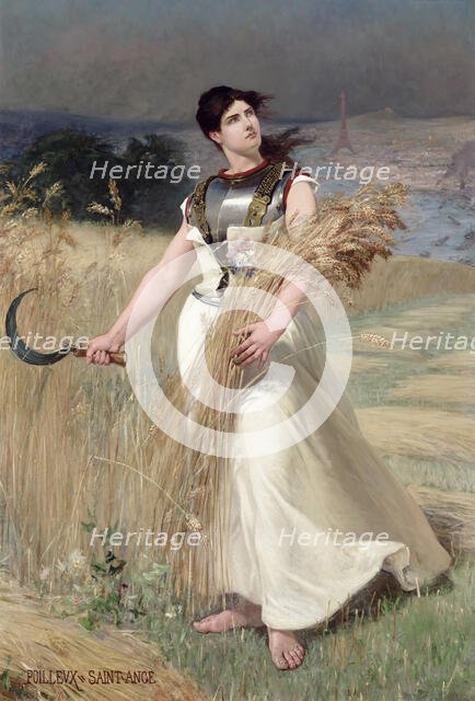 Allegory of France. Creator: Poilleux-Saint-Ange, Georges Louis (1855-1901).