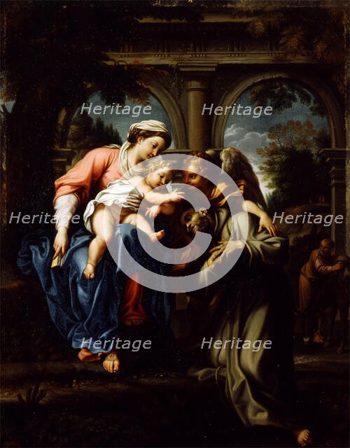 Vision of Saint Francis, possibly c1598. Creator: Workshop of Girolamo Ferrabosco.