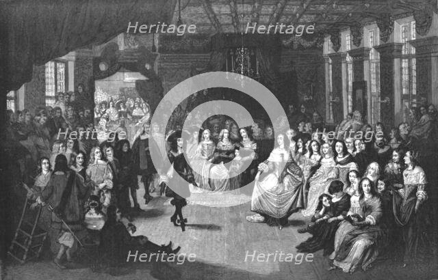 ''Charles II at a Ball in the Hague', c.1660, 1890. Creator: Unknown.