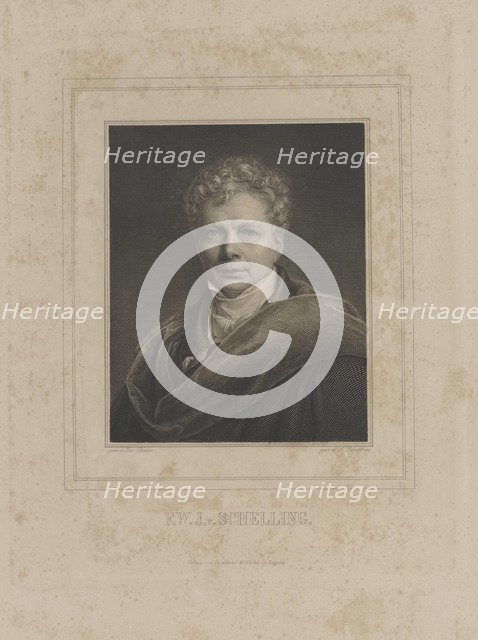 Portrait of Friedrich Wilhelm Schelling (1775-1854).