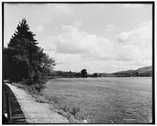 Conneticut [sic] River above Bellows Falls, Vt., between 1900 and 1906. Creator: Unknown.