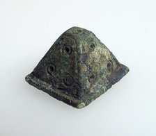 Boss, Pyramidal Hollow, Frankish, 500-700. Creator: Unknown.