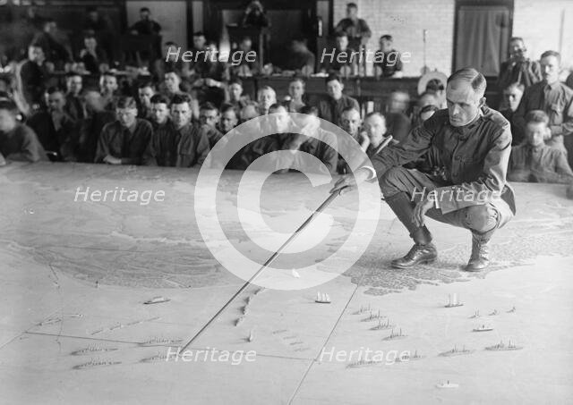 Military Training, 1917 or 1918. Creator: Harris & Ewing.