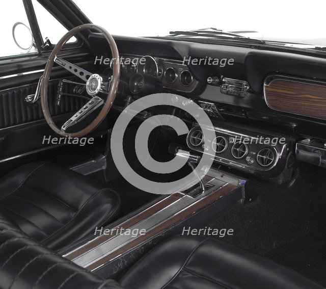 1966 Ford Mustang 289 GT. Artist: Unknown.