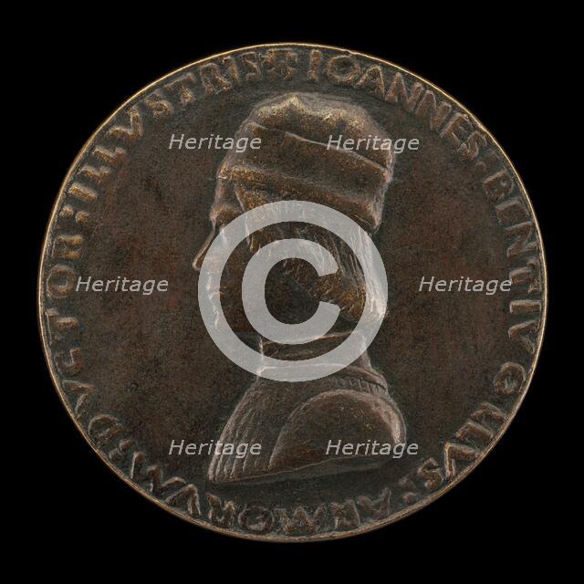 Giovanni II Bentivoglio, 1443-1508, Lord of Bologna 1463-1506 [obverse]. Creator: Sperandio Savelli.