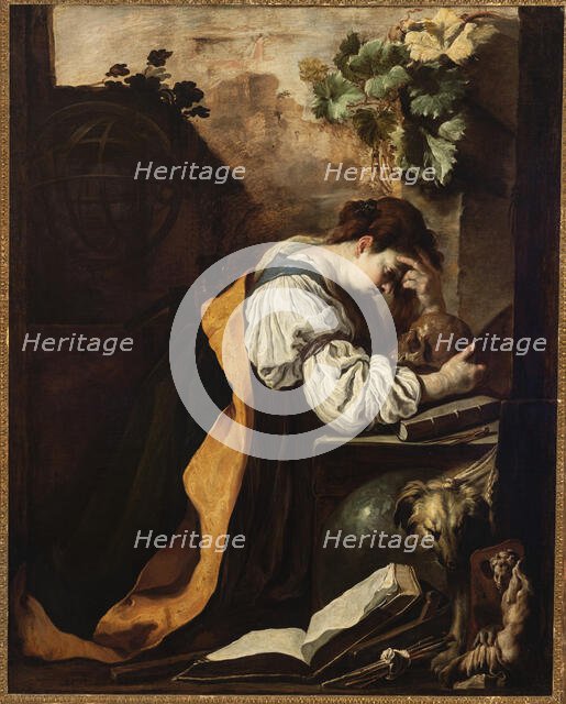 Meditation (Malinconia), c. 1618. Creator: Fetti, Domenico (1588/90-1623).