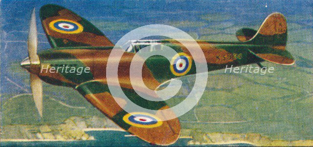 'Supermarine Spitfire Fighter', 1938. Artist: Unknown.