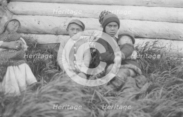 Eskimo children, between c1900 and 1916. Creator: Unknown.