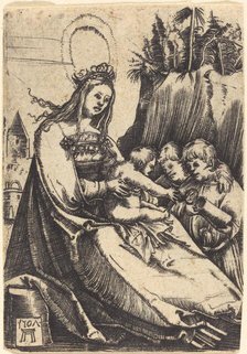 Mary with Child and Two Boys, 1507. Creator: Albrecht Altdorfer.