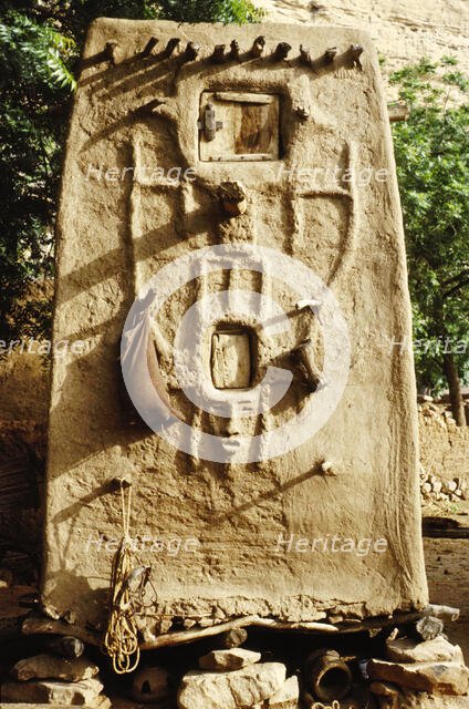Granary, Pays Dogon, Mali, 1990. Creator: Amanda Waite.