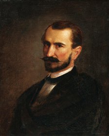 Self-portrait, 1870-1875. Creator: Vojtech Klimkovic.