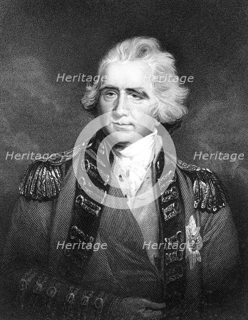 Sir Ralph Abercromby, British general.Artist: HD Cook