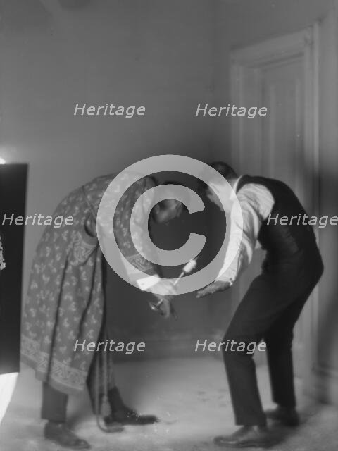 Illustrations for McClure's magazine, 1914. Creator: Arnold Genthe.