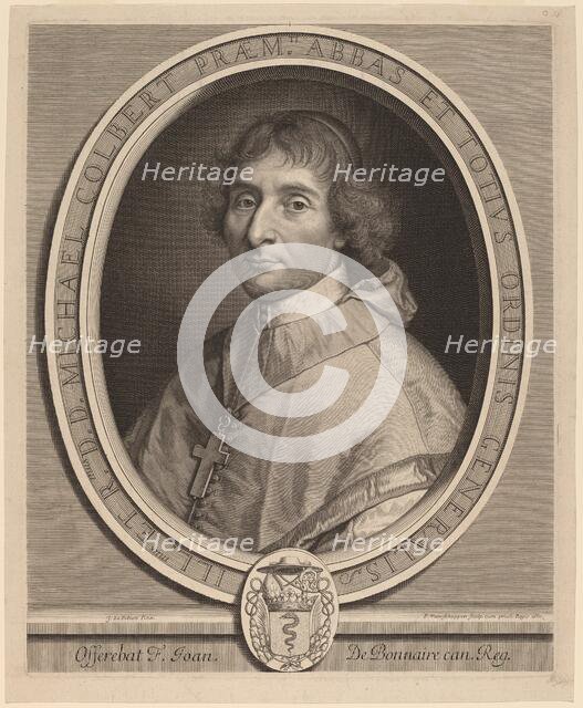 Michel Colbert, 1680. Creator: Pierre Louis van Schuppen.