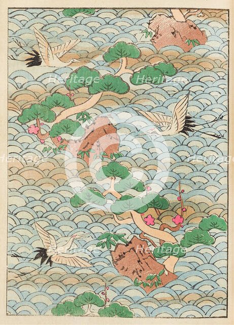 Illustration from "Shin bijutsukai", 1901-1902. Creators: Sekka, Kamisaka (1866-1942), Korin, Furuya (1875-1910)