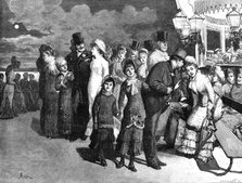 Evening at the Spa, Scarborough, 1881. Creator: Eugène Froment.