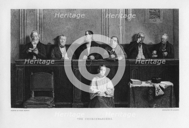 'The Churchwardens', c1860(?). Artist: A Danse
