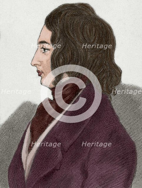 Charles Dickens (1812-1870), British novelist, 19th century. Creator: Alfred d'Orsay.