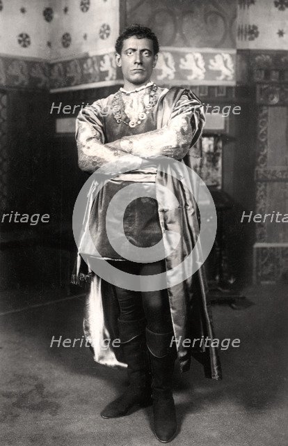 Lewis Waller (1860-1915), English actor and theatre manager, early 20th century.Artist: Foulsham and Banfield