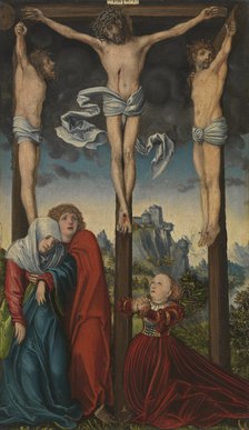 Christ on the Cross between the Two Thieves, ca 1515-1520.
