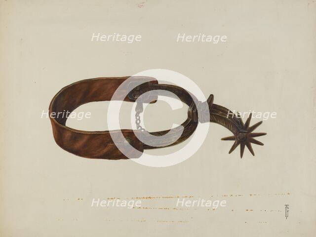 Spur, c. 1937. Creator: Gerald Transpota.