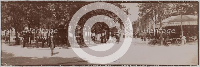 Panorama of streets in Paris. Creator: Unknown.