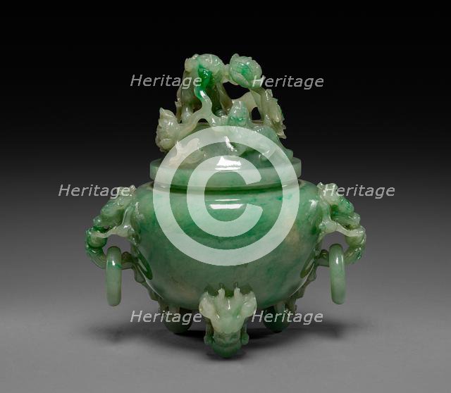 Tripod Vase: Ting, 1644-1911. Creator: Unknown.