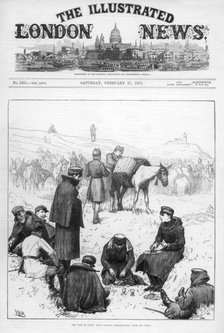 The cover of The Illustrated London News, 27th February 1875. Artist: Unknown