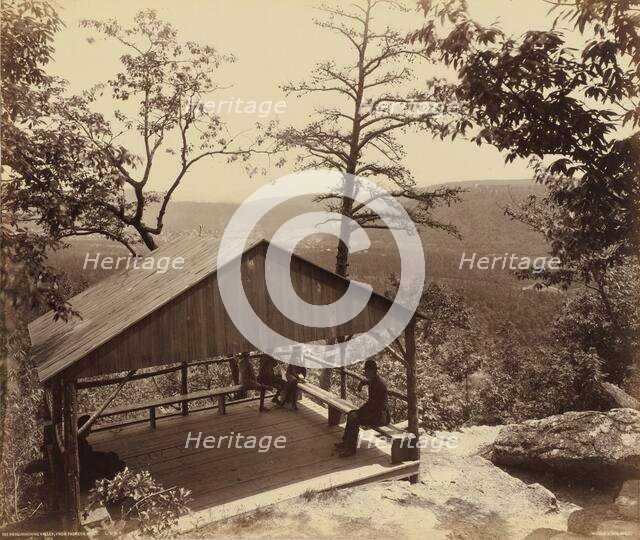 Nesquehoning Valley, From Packer's Point, c. 1895. Creator: William H Rau.