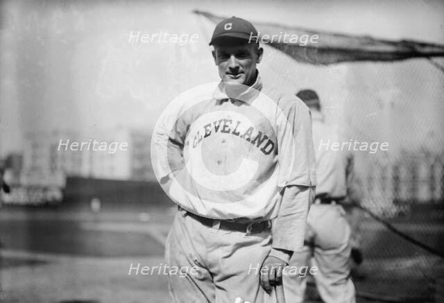 Fred Blanding, Cleveland AL (baseball), c1912. Creator: Bain News Service.