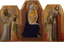 Madonna Enthroned with Child and Saints.