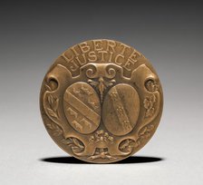 Medallion (reverse). Creator: Charles-Theodore Perron (French, 1862-1934).