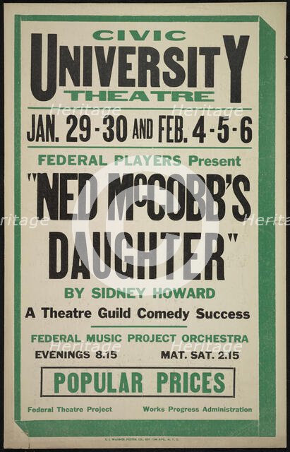 Ned McCobb's Daughter, Syracuse, 1937. Creator: Unknown.