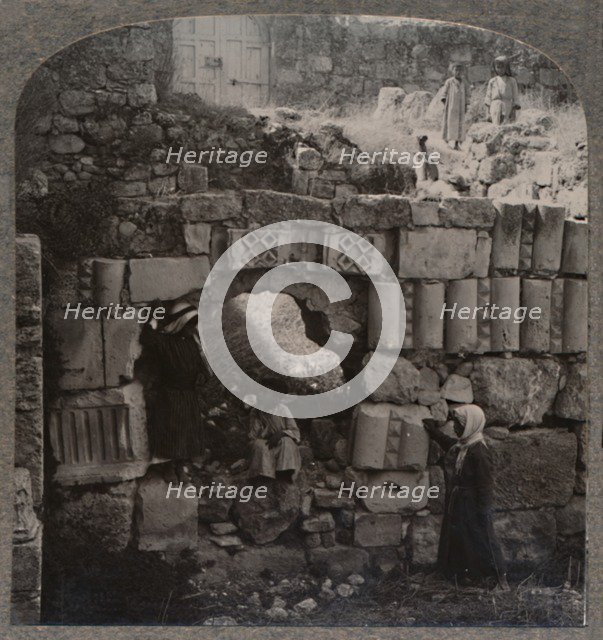 'Ruins of the House of Lazarus', c1900. Artist: Unknown.