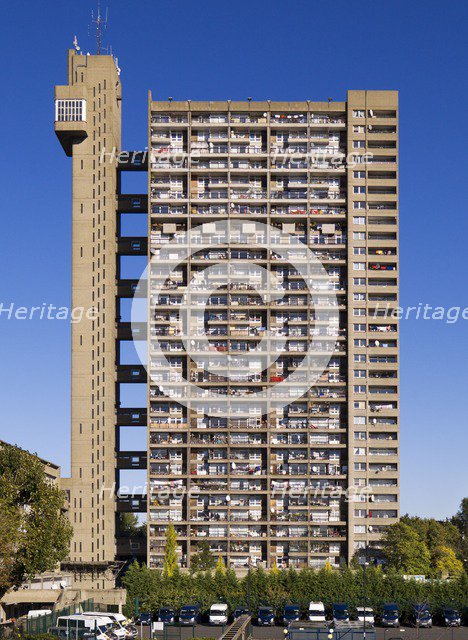 Trellick Tower, 5 Golborne Road, North Kensington, London, 2010. Artist: James O Davies.